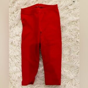 Cat & Jack Vibrant Red Kids Leggings